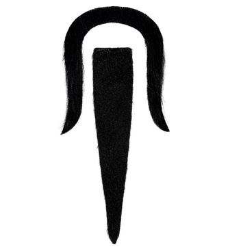 Widmann Knír Číňan s bradkou černý