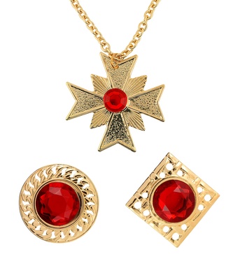 Widmann Sada Drákula náhrdelník a prsteny