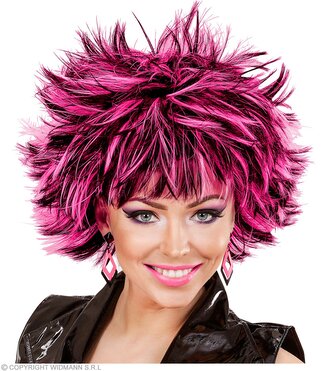 Widmann Dámská paruka růžový melír