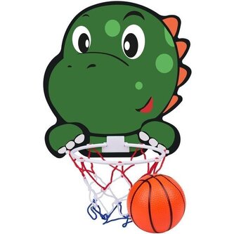 Tablica do koszykówki 40x30cm z piłką Dino