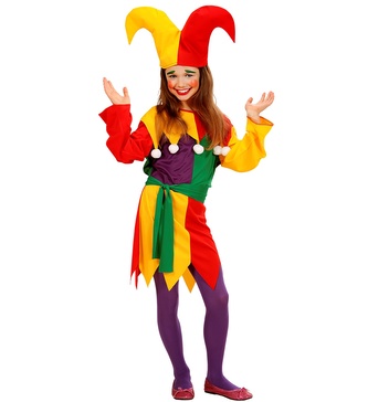 Widmann Kostým šašek velikost 116