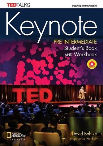 Keynote A2.2/B1.1: Pre-Intermediate - Student's Book and Workbook (Combo Split Edition A) + DVD-ROM Unit 1-6