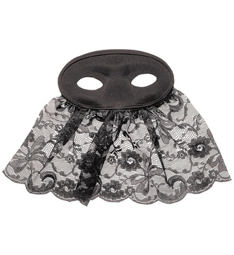 Widmann Škraboška se závojem černá