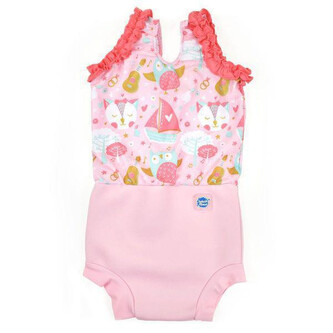 Splash About Plavky Happy Nappy kostýmek -Sova a Kočička Vel. XXL (2-3 r)