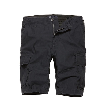 Kraťasy Vintage Industries Kirby - antracitové, 34