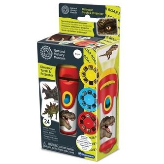 Latarka i projektor - Dinozaury Latarka i projektor - Dinozaury