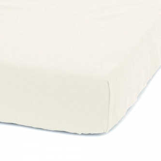 Bavlněné prostěradlo do kolébky, 90x40 cm - smetanové; 90x40