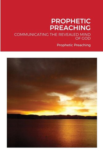 PROPHETIC PREACHING