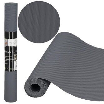 Protiskluzová podložka do zásuvek 150x50 cm SPRINGOS HA5236 šedá