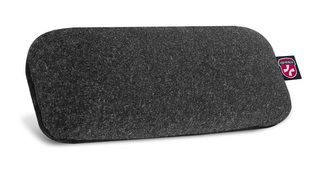 CONNECT IT FOR HEALTH ErgoBeads Zápěstní opěrka před myš plněná kuličkami ŠEDO-ČERNÁ