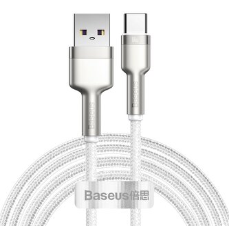 Baseus Cafule Metal Series Datový Kabel USB-USB-C 66W 2m White