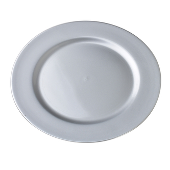 BLANCHE SILVER Podtalerz artykuł dekoracyjny 33x1,5cm