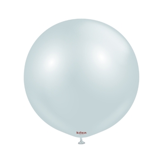 Balonek ledově modrý, Aura Ice Blue 60 cm/24"