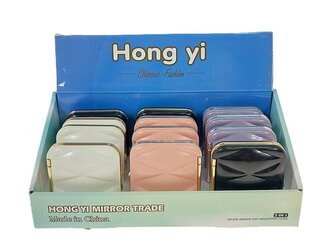 Lusterko 7,5x6,5x1,5cm MIX