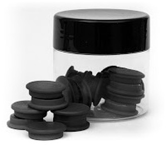 Magnes 20mm standard czarny op. 20szt, Tres