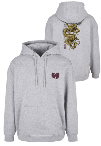 Mikina s kapucí Wu-Wear Dragon Hoody - šedá, L