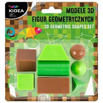Modele 3D figur geometrycznych B KIDEA
