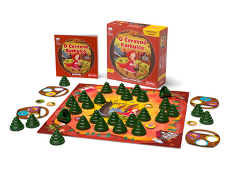 O Czerwonym Kapturku - gra planszowa dla dzieci