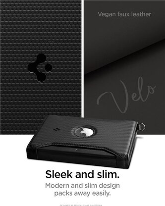 Spigen Universal AirTag Passport Holder, black