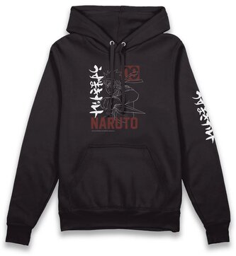 Pánská mikina Naruto: Naruto Uzumaki (M) černá bavlna