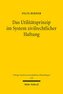 Das Utilitätsprinzip im System zivilrechtlicher Haftung