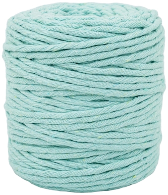 Sznurek bawełniany do makramy SBK-27 morski 5mm x 100m (splot 21 nitek), Aliga