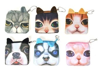 Portmonetka koty i psy MIX