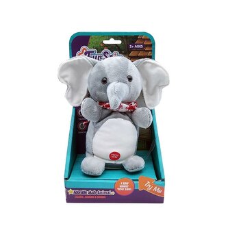 Słoń pluszowy na baterie śpiewa tańczy powtarza zdania 558310