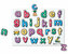 MELISSA Drewniane puzzle Alfabet angielski 13272