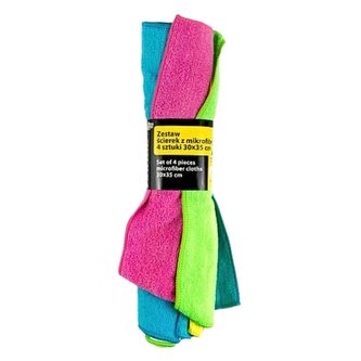 Virage Sada utěrek z mikrovlákna 30 x 35 cm - 4 ks