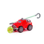 Polesie 74987 Samochód do pchania Deni z rączką czerwony