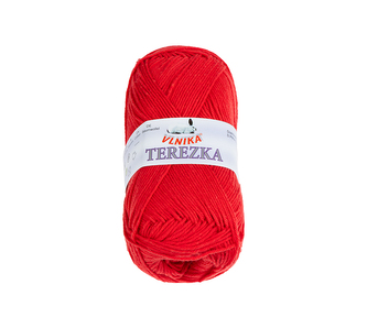 Příze TEREZKA - Červená - 50g / 155 m