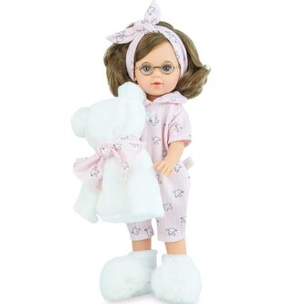Lalka hiszpańska Marina Pijama party z kocykiem