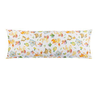 POVLAK na relaxační polštář - Oranžová,Modrá,Bílá - 45x120 cm