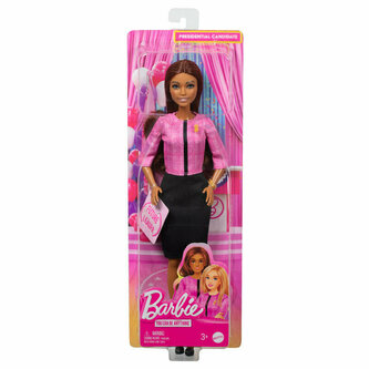Barbie Lalka Future Leader Liderka przyszłości, kandydatka na prezydenta HXN99 MATTEL