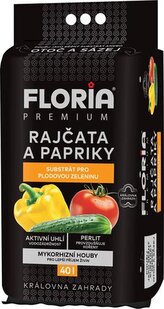 Substrát Agro  FLORIA pro rajčata a papriky 40 l, otoč a sázej