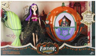 PROMO Kareta z lalką i koniem (światło + dźwięk) 524860 Mega Creative