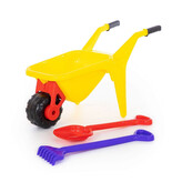 Polesie 42194 Taczka Ogrodnik Nr2 + łopata duża, grabki duże