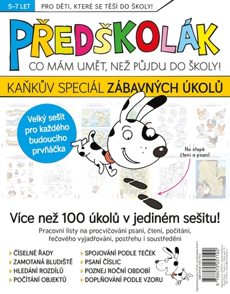 Předškolák speciál – Kaňkův speciál zábavných úkolů