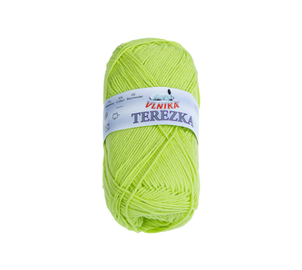 Příze TEREZKA - Světle zelená - 50g / 155 m