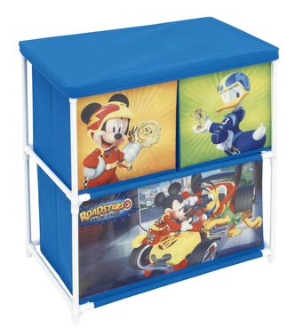 Organizér MICKEY modrý 3 boxy