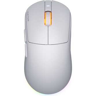 HATOR Quasar 3 bezdrátová herní myš bílá