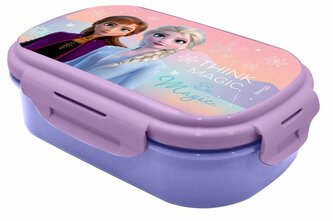 Śniadaniówka + sztućce, 21x14x6cm Kraina Lodu. Frozen FR22066 Kids Euroswan