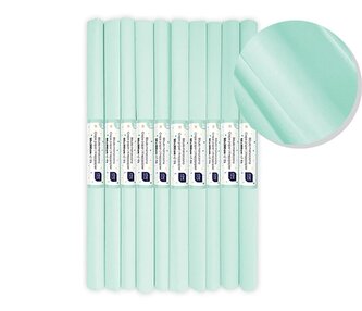 Bibuła marszczona nr 38 miętowy pastel (10szt)