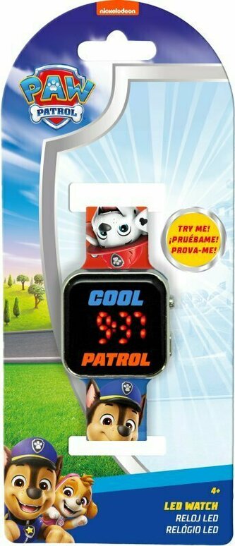 Zegarek LED z kalendarzem Psi Patrol PAW PATROL PW20003 Kids Euroswan