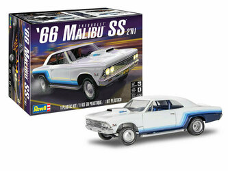 PROMO REVELL 14520 Chevrolet Malibu SS 1966 1:24 2w1