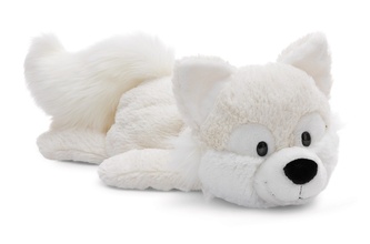 NICI 61304 Maskotka pluszowa lis polarny Vanja 45cm GREEN