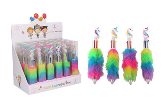 Propiska vícebarevná UNICORN - JEDNOROŽEC s ozdobou