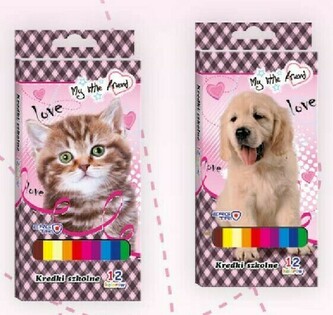 Kredki 12kol My Little Friend p10 MAJEWSKI