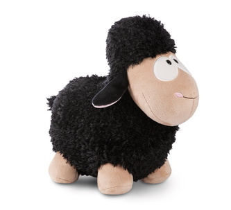 NICI 49675 Maskotka pluszowa owca czarna 13cm GREEN